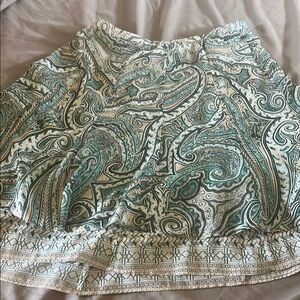 Paisley Print Women's Skirt NWT